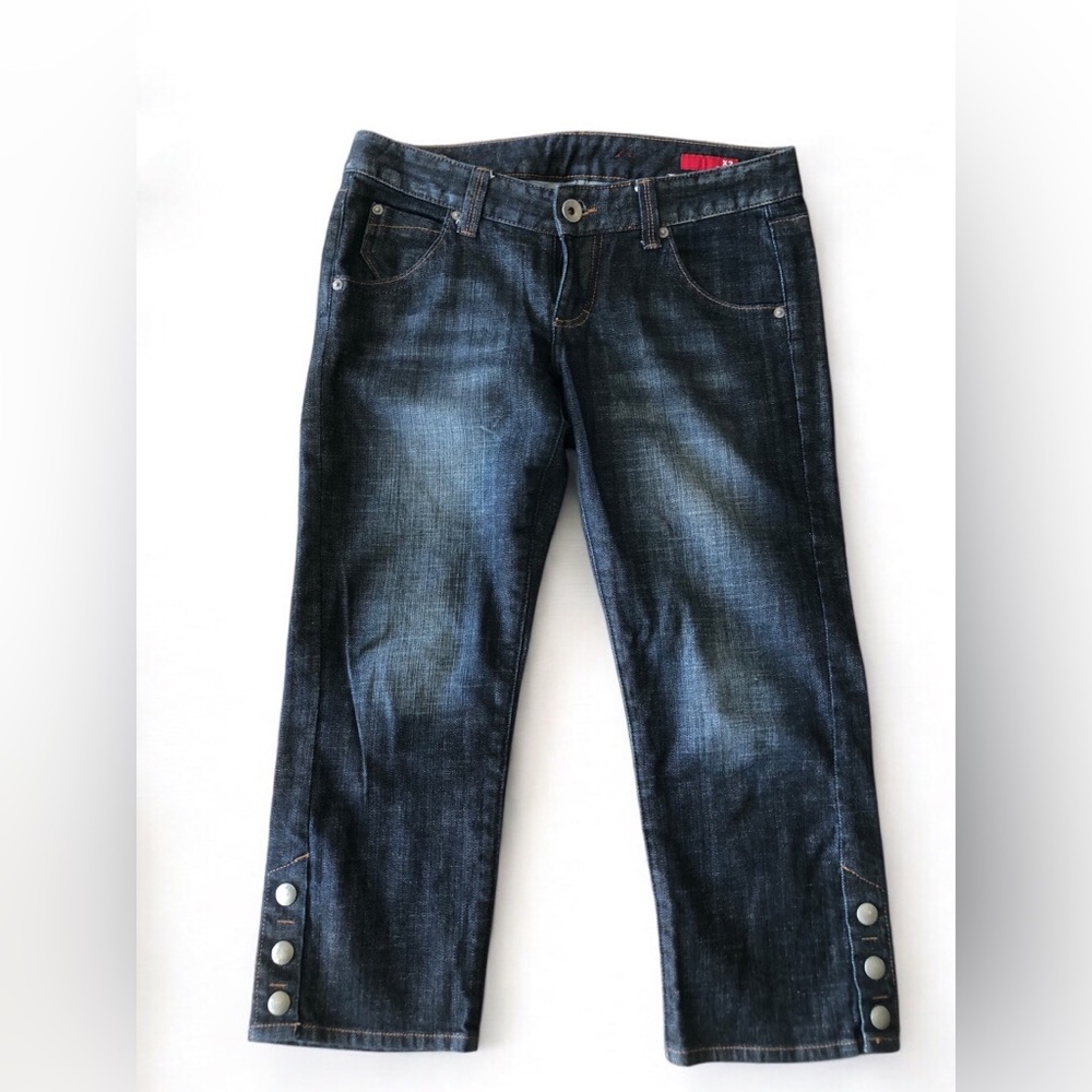 X2 Dark Wash Ankle Jeans